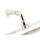 Polished Nickel Hammered Newbury Slimline Espag. Lock Set | From The Anvil-Espagnolette-Yester Home