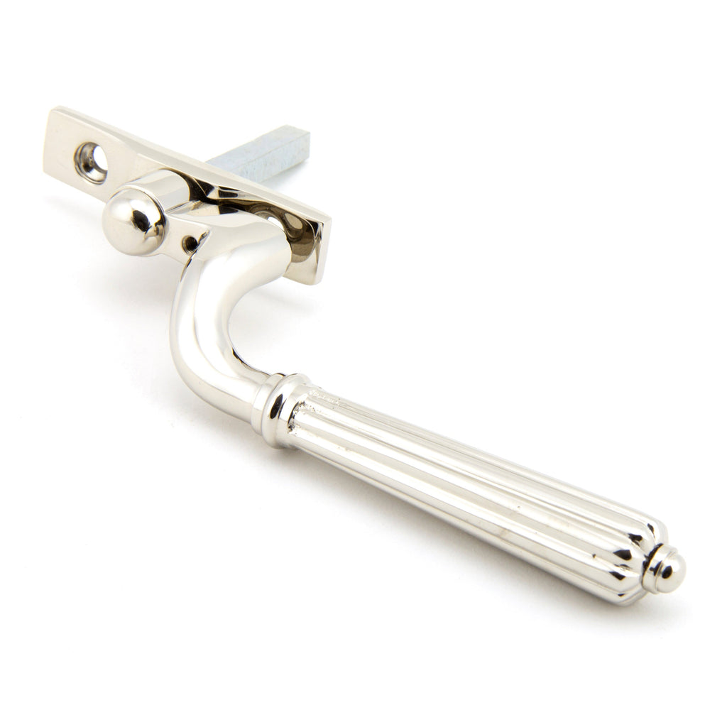 Polished Nickel Hinton Espag - LH | From The Anvil-Espag. Fasteners-Yester Home