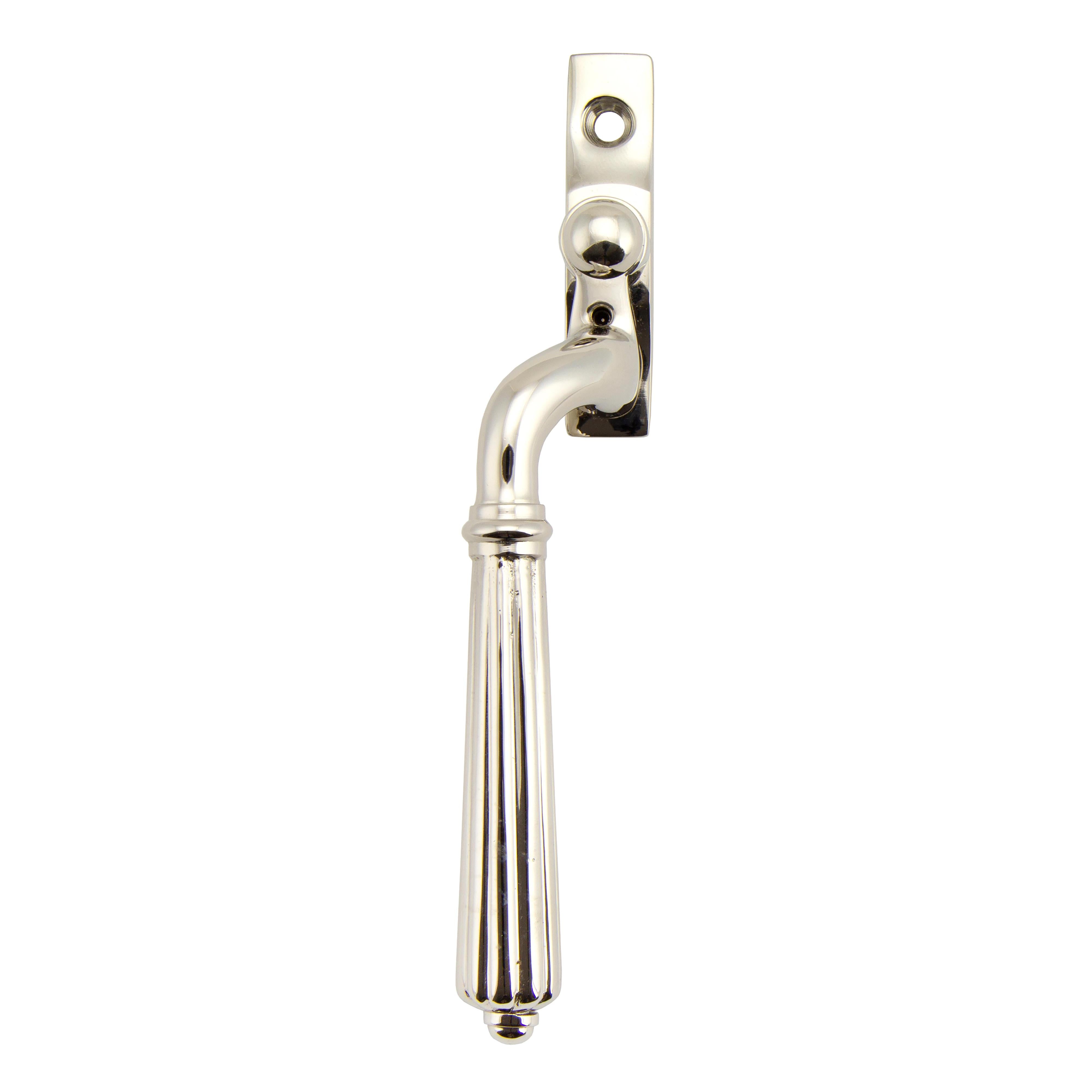 Polished Nickel Hinton Espag - LH | From The Anvil - Espag. Fasteners - From The Anvil - Yester Home
