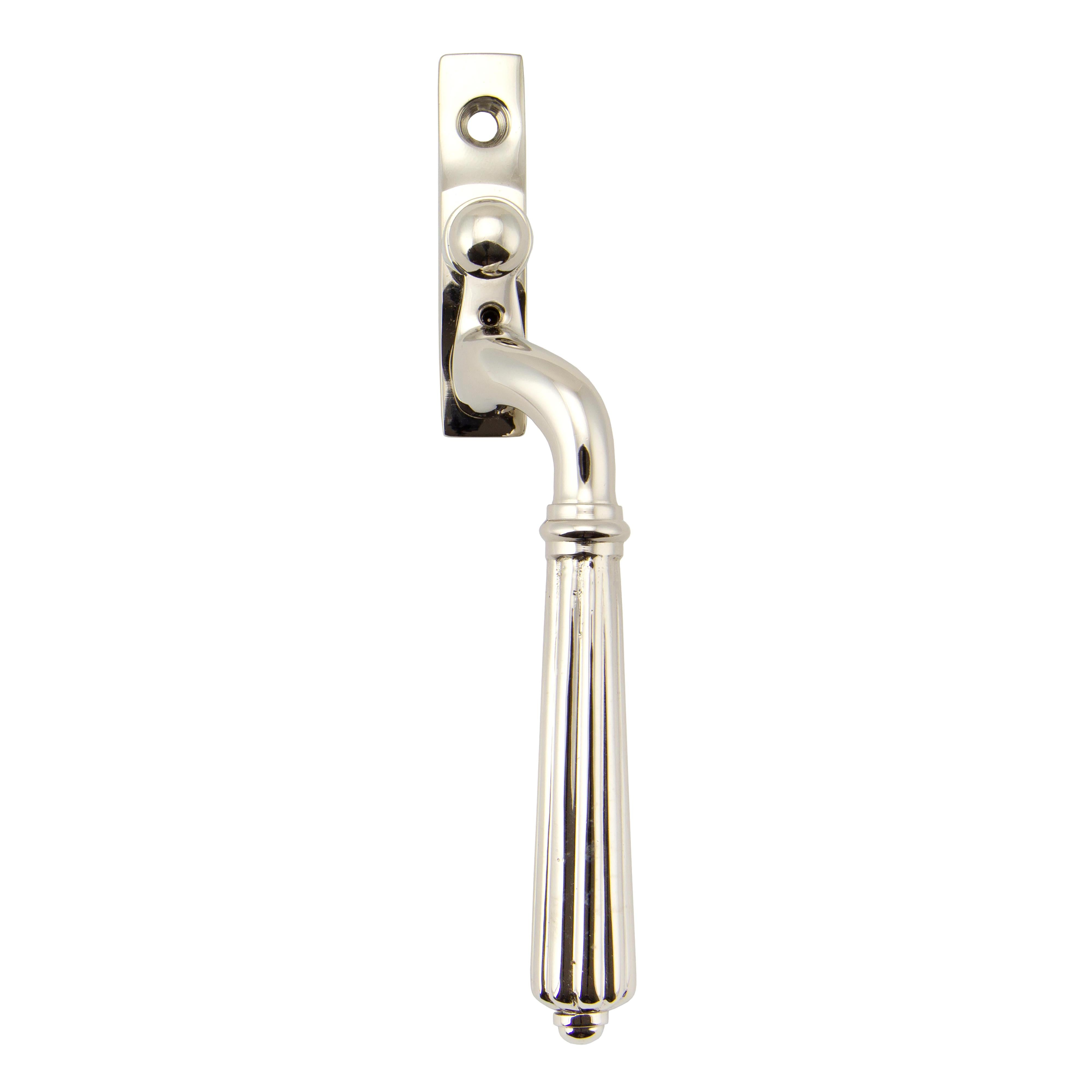 Polished Nickel Hinton Espag - RH | From The Anvil - Espag. Fasteners - From The Anvil - Yester Home