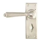 Polished Nickel Hinton Lever Bathroom Set | From The Anvil-Lever Bathroom-Yester Home