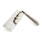Polished Nickel Hinton Lever Lock Set | From The Anvil-Lever Lock-Yester Home