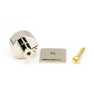 Polished Nickel Judd Cabinet Knob - 25mm (Plain) | From The Anvil-Cabinet Knobs-Yester Home