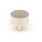 Polished Nickel Judd Cabinet Knob - 32mm (No rose) | From The Anvil - Cabinet Knobs - From The Anvil - Yester Home
