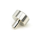 Polished Nickel Judd Cabinet Knob - 32mm (No rose) | From The Anvil-Cabinet Knobs-Yester Home