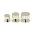 Polished Nickel Judd Cabinet Knob - 32mm (No rose) | From The Anvil-Cabinet Knobs-Yester Home
