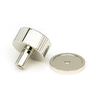 Polished Nickel Judd Cabinet Knob - 32mm (Plain) | From The Anvil-Cabinet Knobs-Yester Home