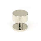 Polished Nickel Judd Cabinet Knob - 32mm (Plain) | From The Anvil-Cabinet Knobs-Yester Home
