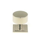 Polished Nickel Judd Cabinet Knob - 32mm (Square) | From The Anvil - Cabinet Knobs - From The Anvil - Yester Home