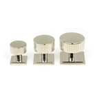 Polished Nickel Judd Cabinet Knob - 32mm (Square) | From The Anvil - Cabinet Knobs - From The Anvil - Yester Home