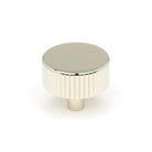 Polished Nickel Judd Cabinet Knob - 38mm (No rose) | From The Anvil - Cabinet Knobs - From The Anvil - Yester Home