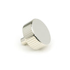 Polished Nickel Judd Cabinet Knob - 38mm (No rose) | From The Anvil-Cabinet Knobs-Yester Home