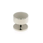 Polished Nickel Judd Cabinet Knob - 38mm (Plain) | From The Anvil - Cabinet Knobs - From The Anvil - Yester Home