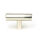 Polished Nickel Judd T-Bar | From The Anvil-Cabinet Knobs-Yester Home