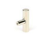 Polished Nickel Judd T-Bar | From The Anvil-Cabinet Knobs-Yester Home