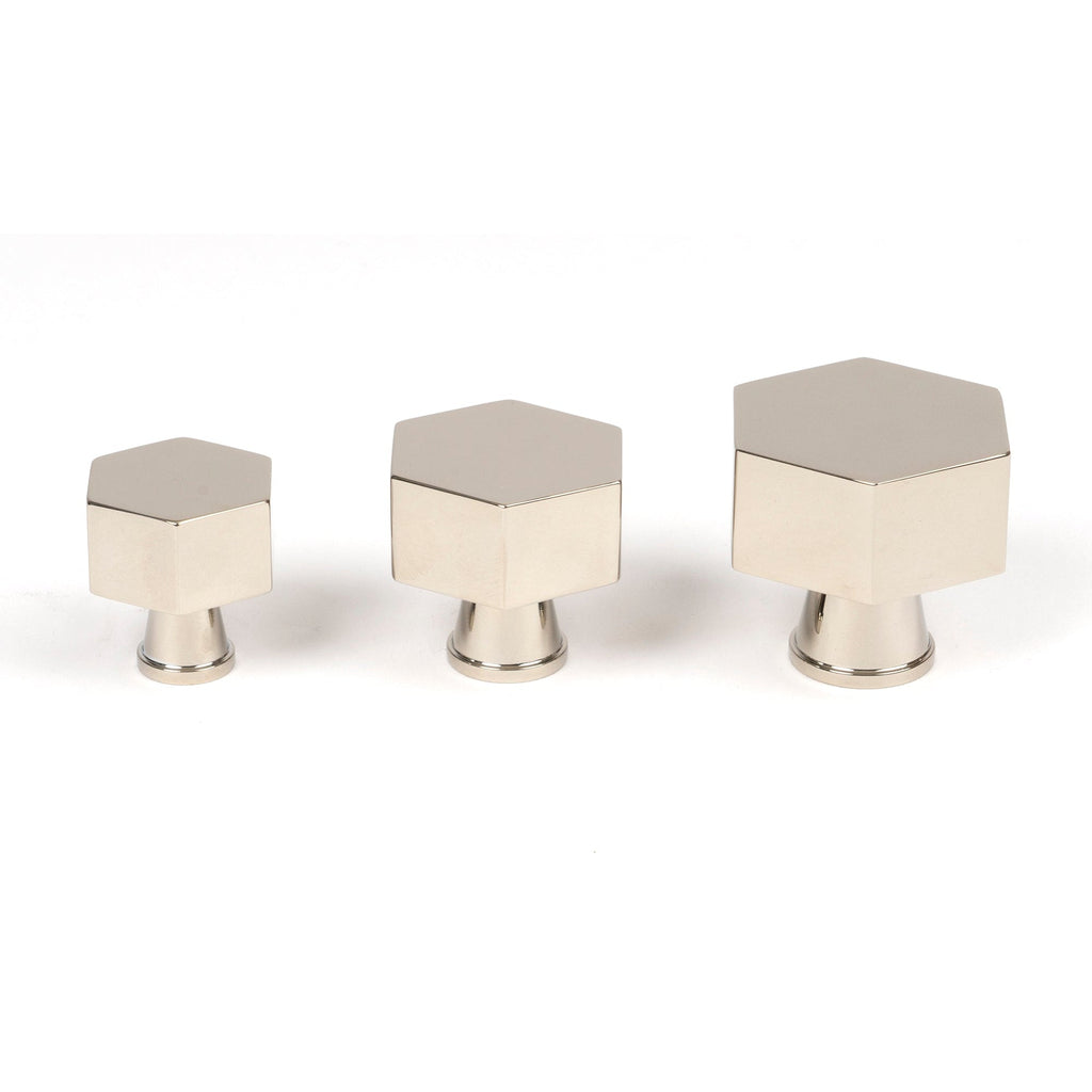 Polished Nickel Kahlo Cabinet Knob - 32mm | From The Anvil-Cabinet Knobs-Yester Home