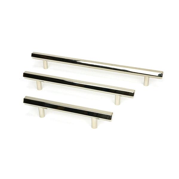 Polished Nickel Kahlo Pull Handle - Small | From The Anvil-Pull Handles-Yester Home