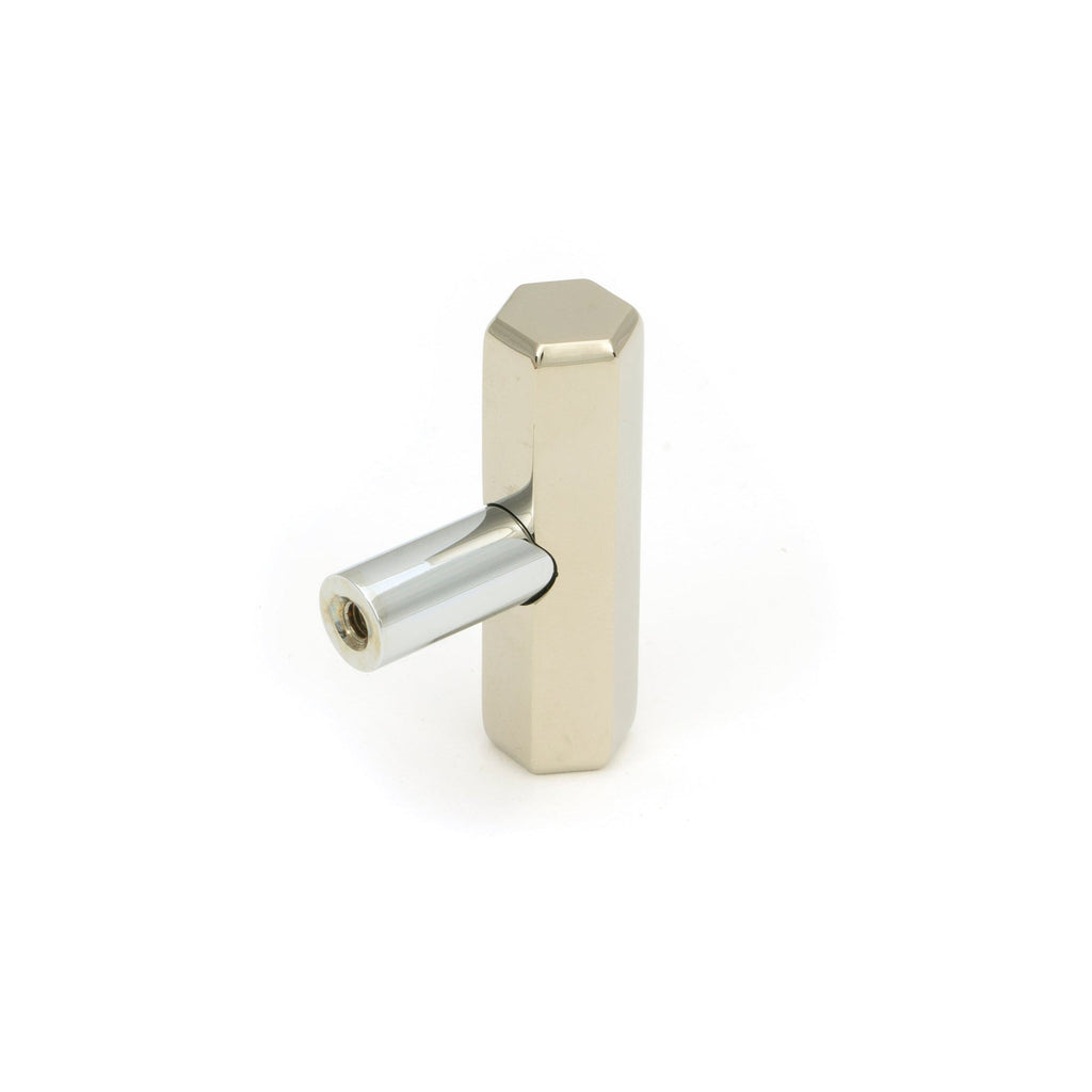Polished Nickel Kahlo T-Bar | From The Anvil-Cabinet Knobs-Yester Home
