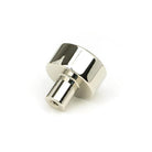 Polished Nickel Kelso Cabinet Knob - 25mm (No Rose) | From The Anvil-Cabinet Knobs-Yester Home