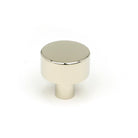 Polished Nickel Kelso Cabinet Knob - 25mm (No Rose) | From The Anvil-Cabinet Knobs-Yester Home