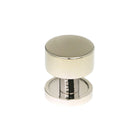 Polished Nickel Kelso Cabinet Knob - 25mm (Plain) | From The Anvil - Cabinet Knobs - From The Anvil - Yester Home