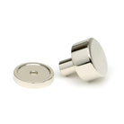 Polished Nickel Kelso Cabinet Knob - 25mm (Plain) | From The Anvil-Cabinet Knobs-Yester Home