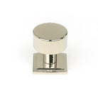 Polished Nickel Kelso Cabinet Knob - 25mm (Square) | From The Anvil - Cabinet Knobs - From The Anvil - Yester Home