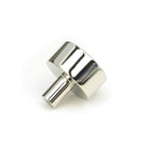 Polished Nickel Kelso Cabinet Knob - 32mm (No Rose) | From The Anvil-Cabinet Knobs-Yester Home