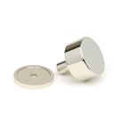 Polished Nickel Kelso Cabinet Knob - 32mm (Plain) | From The Anvil - Cabinet Knobs - From The Anvil - Yester Home