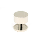 Polished Nickel Kelso Cabinet Knob - 32mm (Plain) | From The Anvil - Cabinet Knobs - From The Anvil - Yester Home
