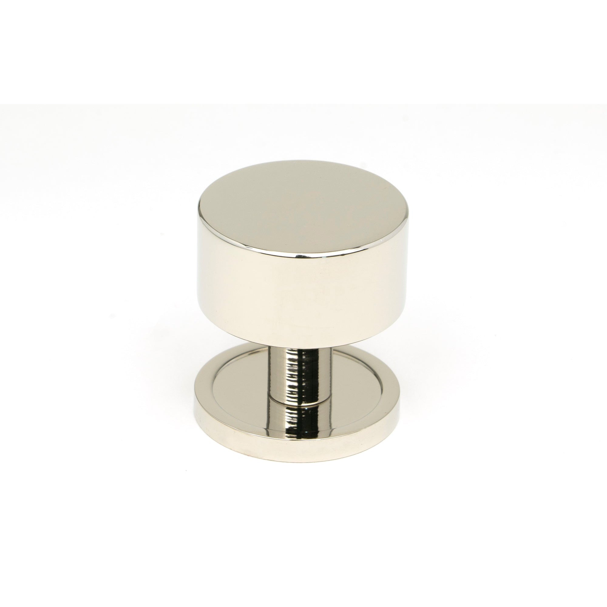 Polished Nickel Kelso Cabinet Knob - 32mm (Plain) | From The Anvil-Cabinet Knobs-Yester Home
