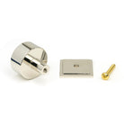 Polished Nickel Kelso Cabinet Knob - 32mm (Square) | From The Anvil - Cabinet Knobs - From The Anvil - Yester Home