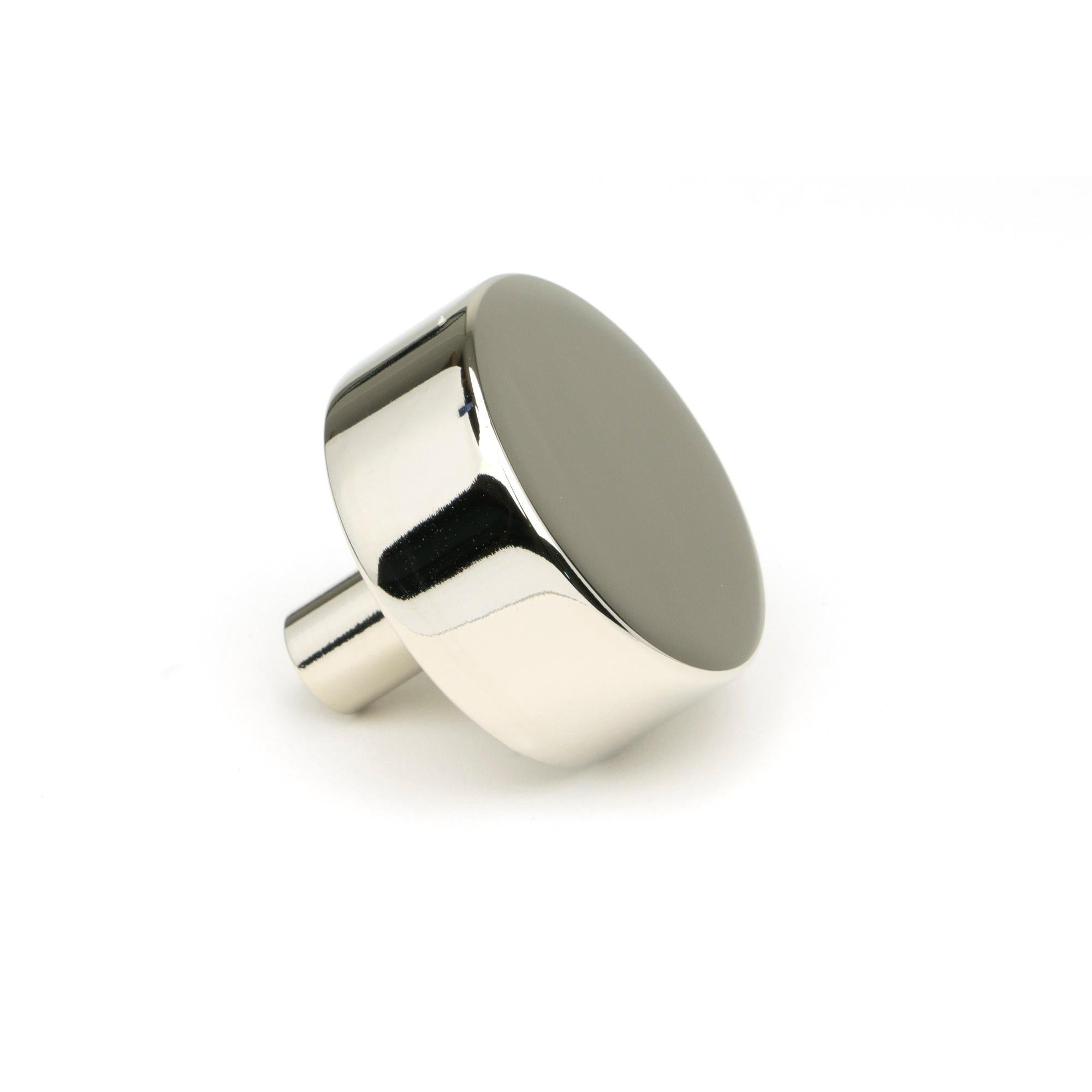 Polished Nickel Kelso Cabinet Knob - 38mm (No rose) | From The Anvil - Cabinet Knobs - From The Anvil - Yester Home