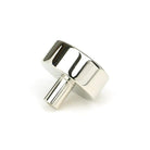 Polished Nickel Kelso Cabinet Knob - 38mm (No rose) | From The Anvil-Cabinet Knobs-Yester Home