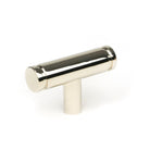Polished Nickel Kelso T-Bar | From The Anvil-Cabinet Knobs-Yester Home