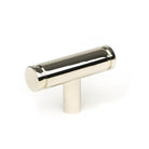 Polished Nickel Kelso T-Bar | From The Anvil-Cabinet Knobs-Yester Home