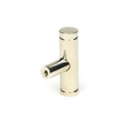 Polished Nickel Kelso T-Bar | From The Anvil-Cabinet Knobs-Yester Home