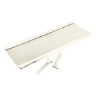 Polished Nickel Large Letter Plate Cover | From The Anvil-Letter Plate Covers-Yester Home