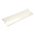Polished Nickel Large Letter Plate Cover | From The Anvil - Letter Plate Covers - From The Anvil - Yester Home
