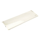 Polished Nickel Large Letter Plate Cover | From The Anvil-Letter Plate Covers-Yester Home