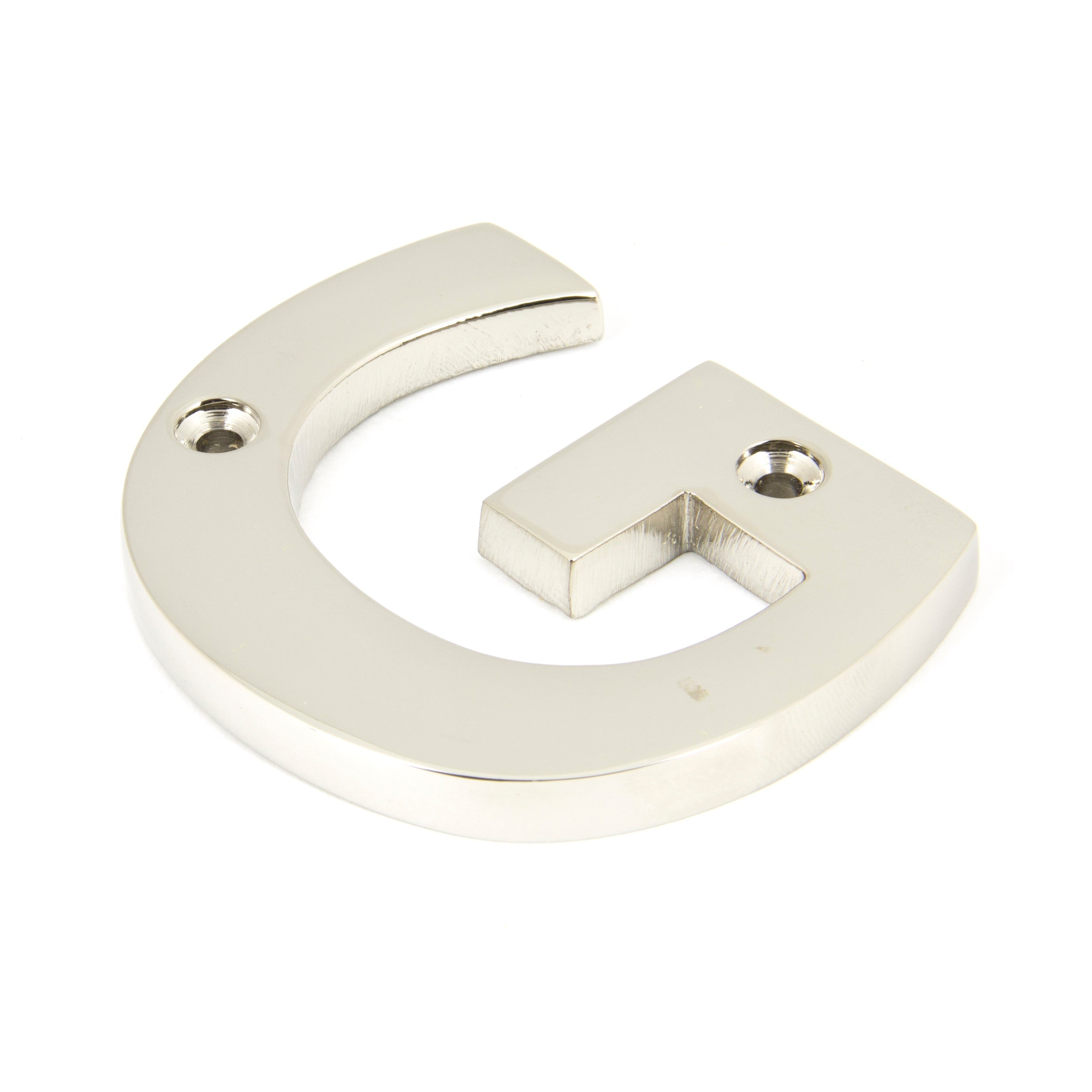 Polished Nickel Letter G | From The Anvil-Letters-Yester Home