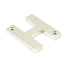 Polished Nickel Letter H | From The Anvil-Letters-Yester Home