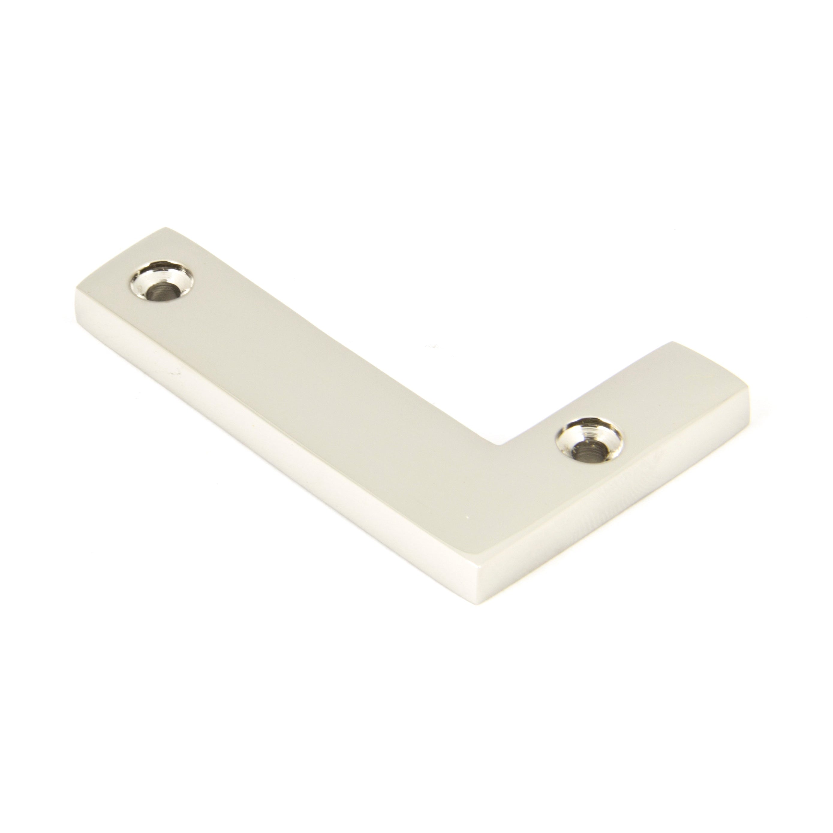 Polished Nickel Letter L | From The Anvil-Letters-Yester Home