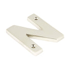 Polished Nickel Letter N | From The Anvil-Letters-Yester Home