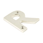 Polished Nickel Letter R | From The Anvil-Letters-Yester Home