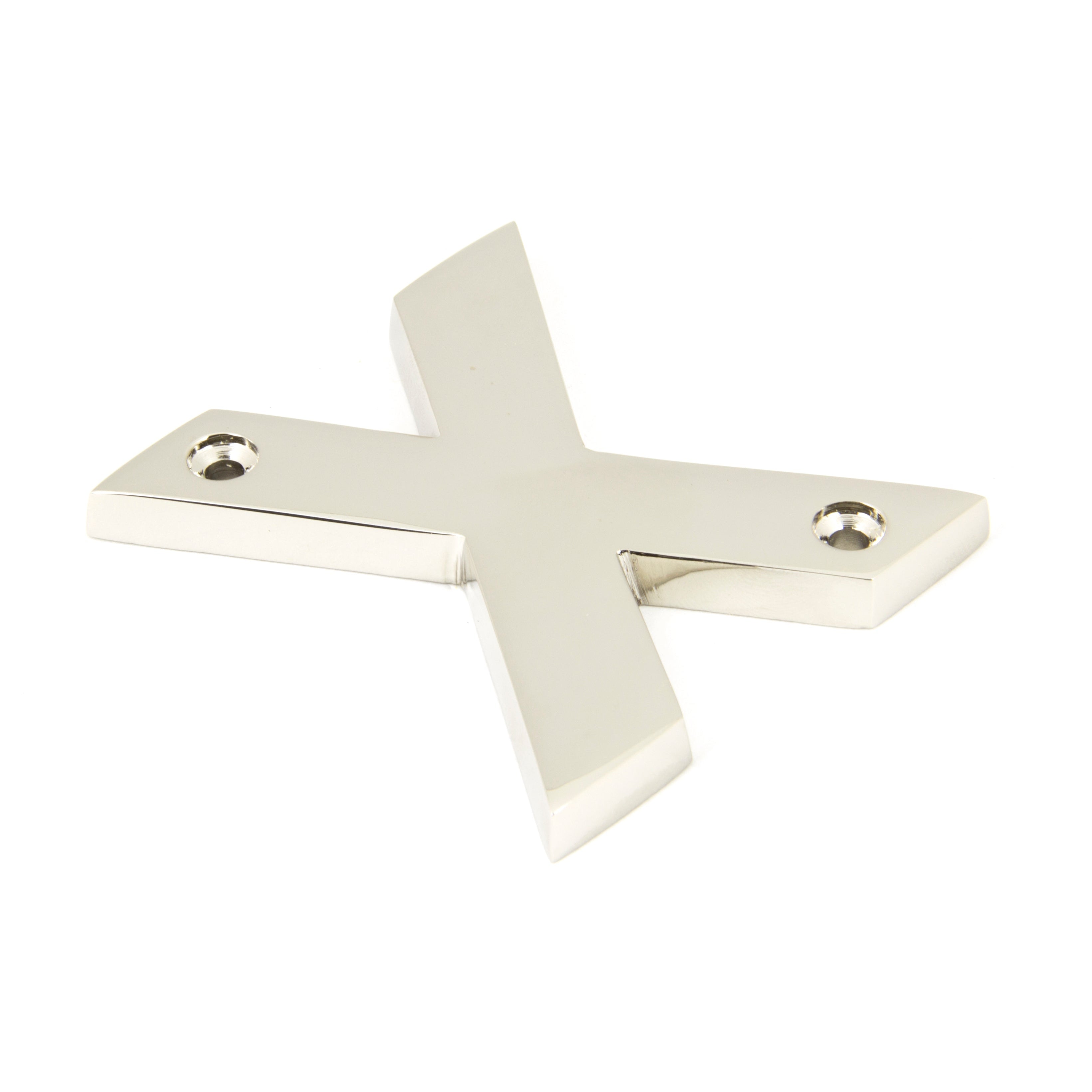 Polished Nickel Letter X | From The Anvil-Letters-Yester Home