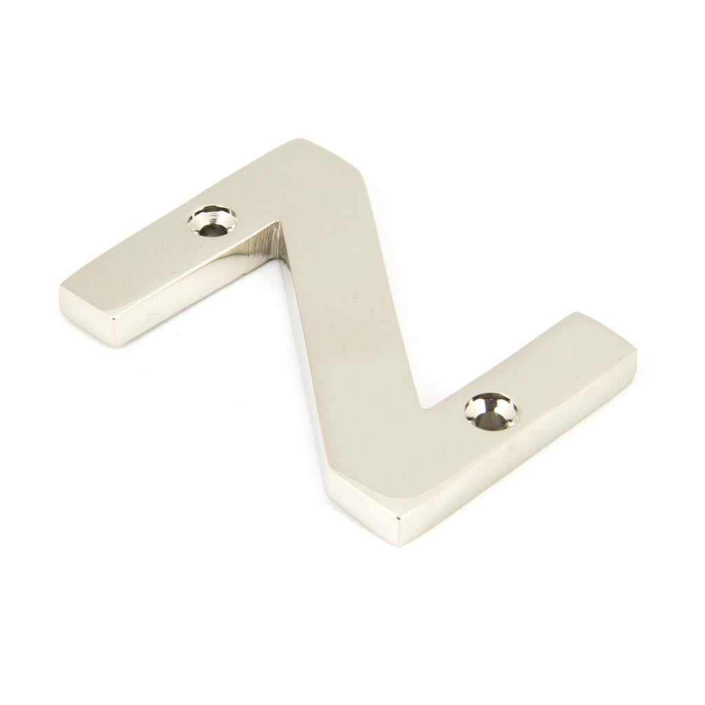 Polished Nickel Letter Z | From The Anvil-Letters-Yester Home