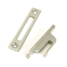 Polished Nickel Locking Art Deco Fastener - LH - Locking Fasteners - From The Anvil - Yester Home