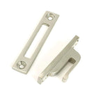 Polished Nickel Locking Art Deco Fastener - LH - Locking Fasteners - From The Anvil - Yester Home