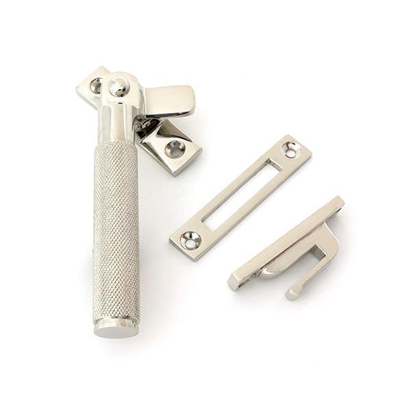 Polished Nickel Locking Brompton Fastener – LH - Locking Fasteners - From The Anvil - Yester Home